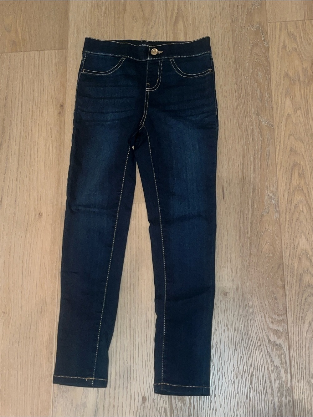 Girls Pull On Jegging Type Dark Denim, NWOT Size 10